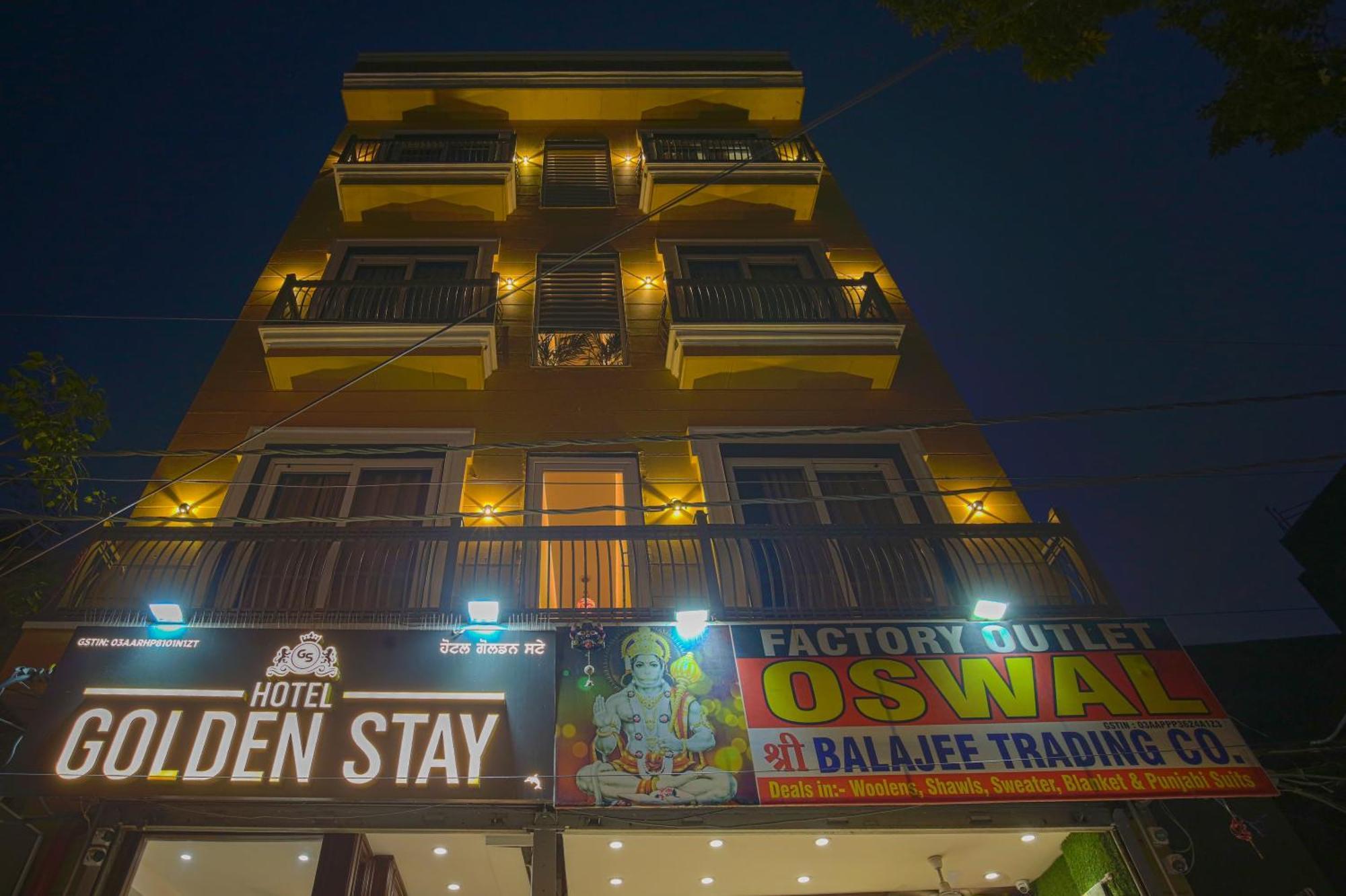 Hotel Golden Stay Amritsar Exteriör bild